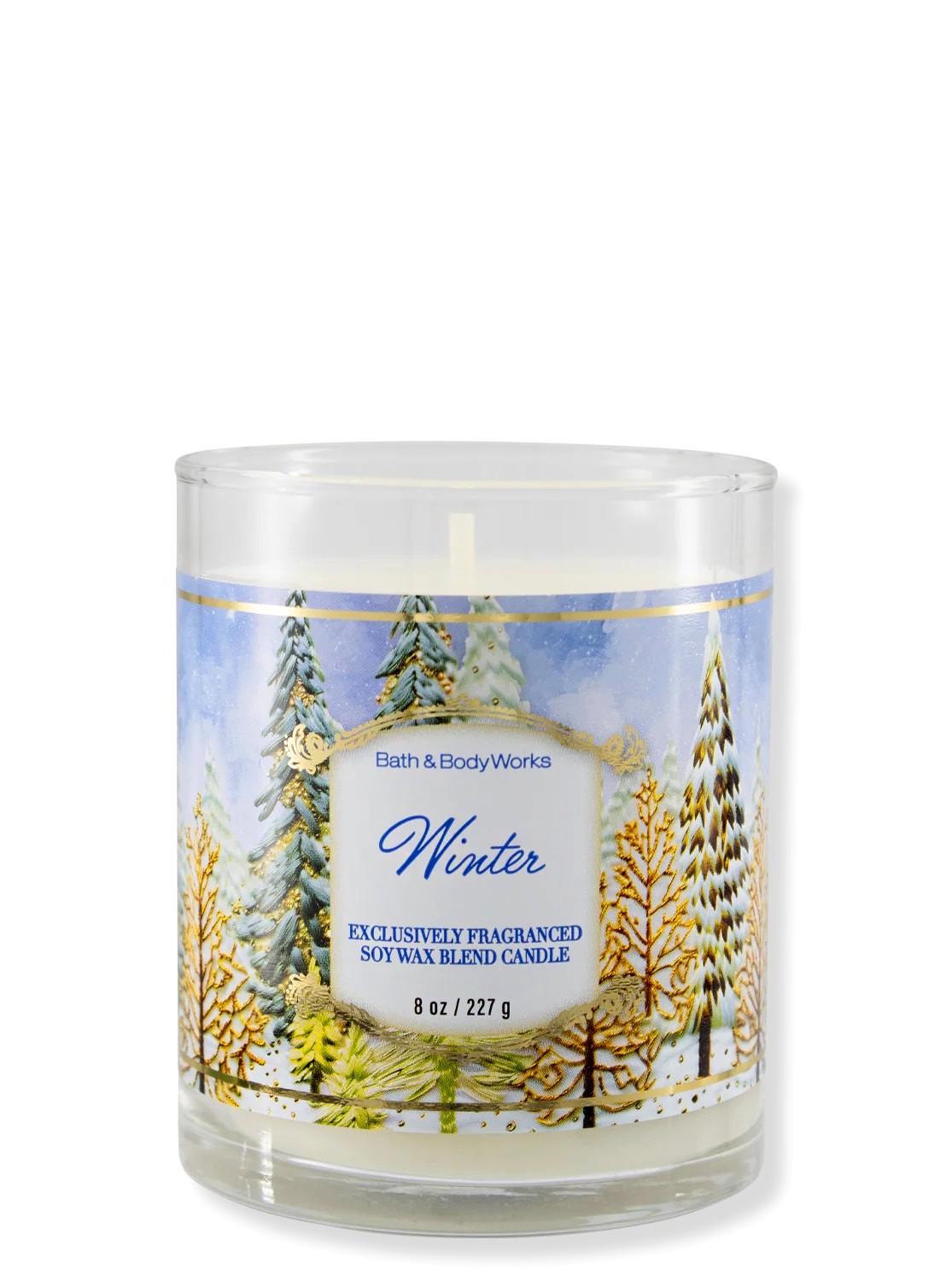 Kerze - Winter - 1-Docht Signature 227g von Bath and Body Works