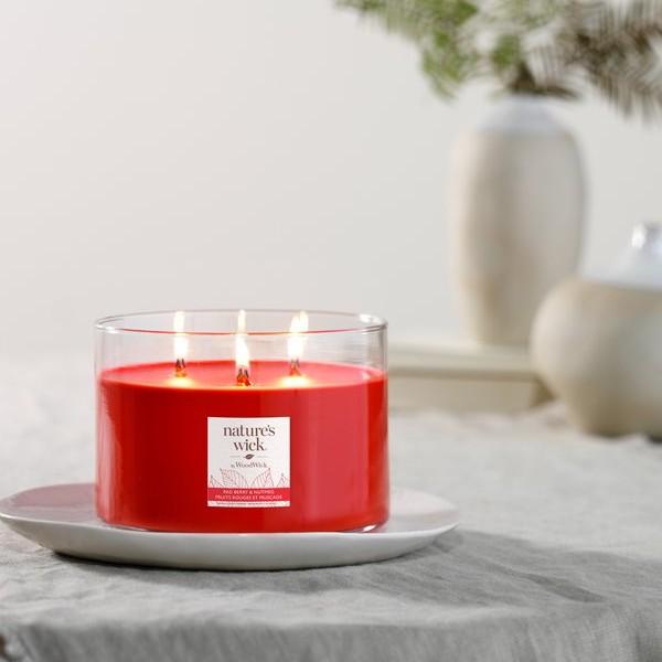 Redberry & Nutmeg - 3 Docht Tumbler von Woodwick