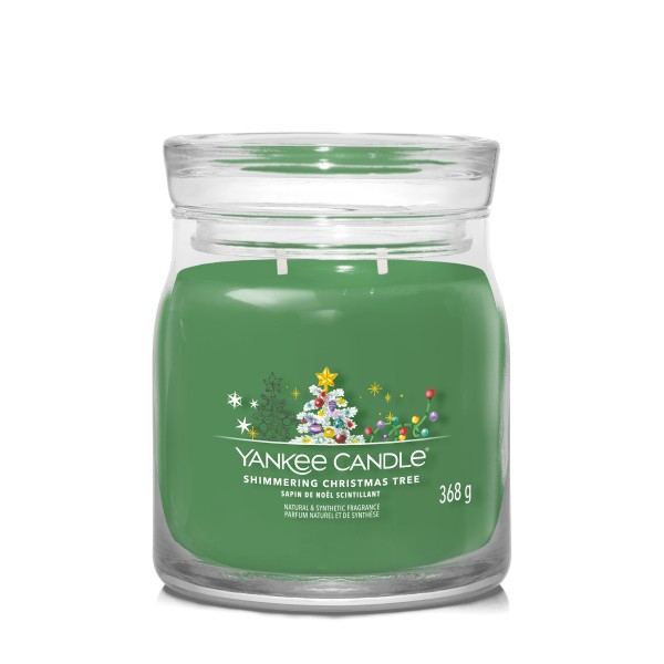 Shimmering Christmas Tree - Signature  Jar M von Yankee Candle