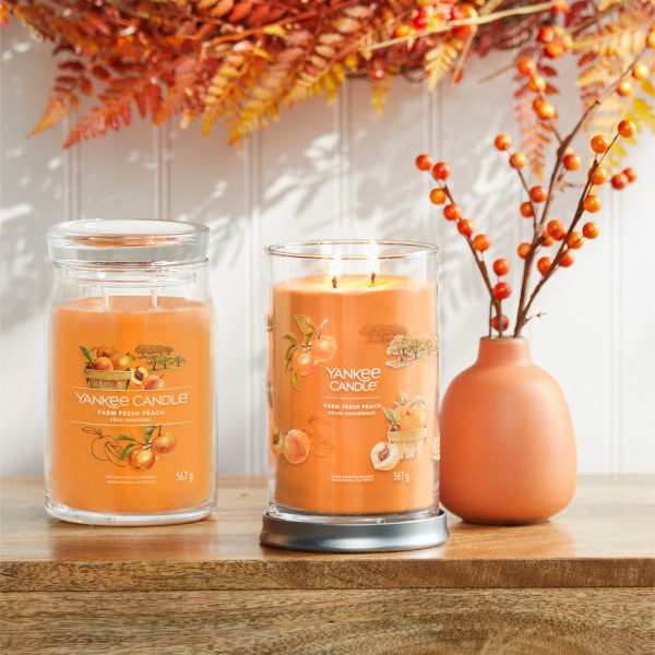Farm Fresh Peach - Signature  Jar L von Yankee Candle