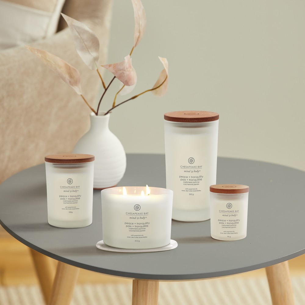 Peace & Tranquility (Cashmere Jasmine) - Tumbler 3-Docht von Chesapeake Bay