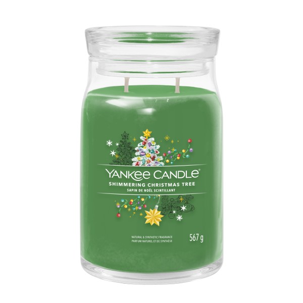 Shimmering Christmas Tree - Signature  Jar L von Yankee Candle