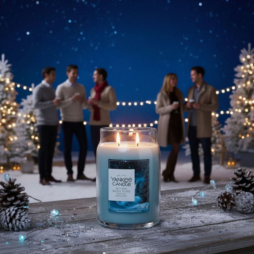 Winter Night Stars - Signature Jar L von Yankee Candle