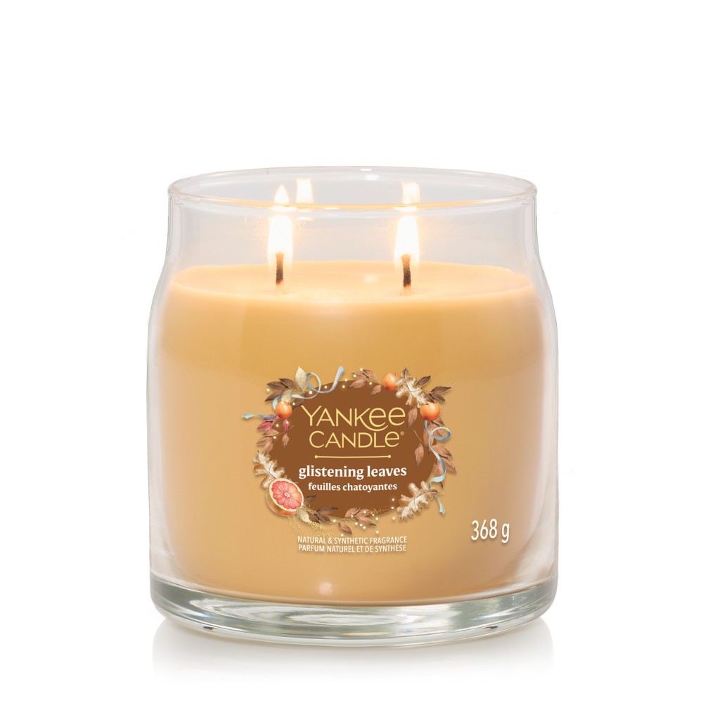 Glistening Leaves - Signature Jar M von Yankee Candle