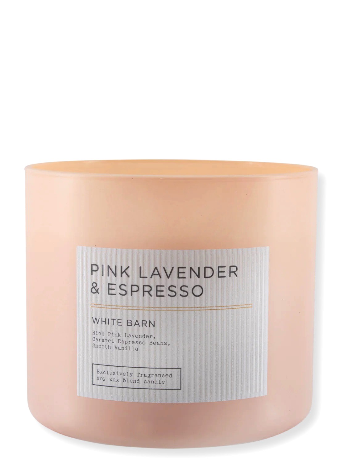 Kerze - Pink Lavender & Espresso - 3-Docht 411g von Bath and Body Works