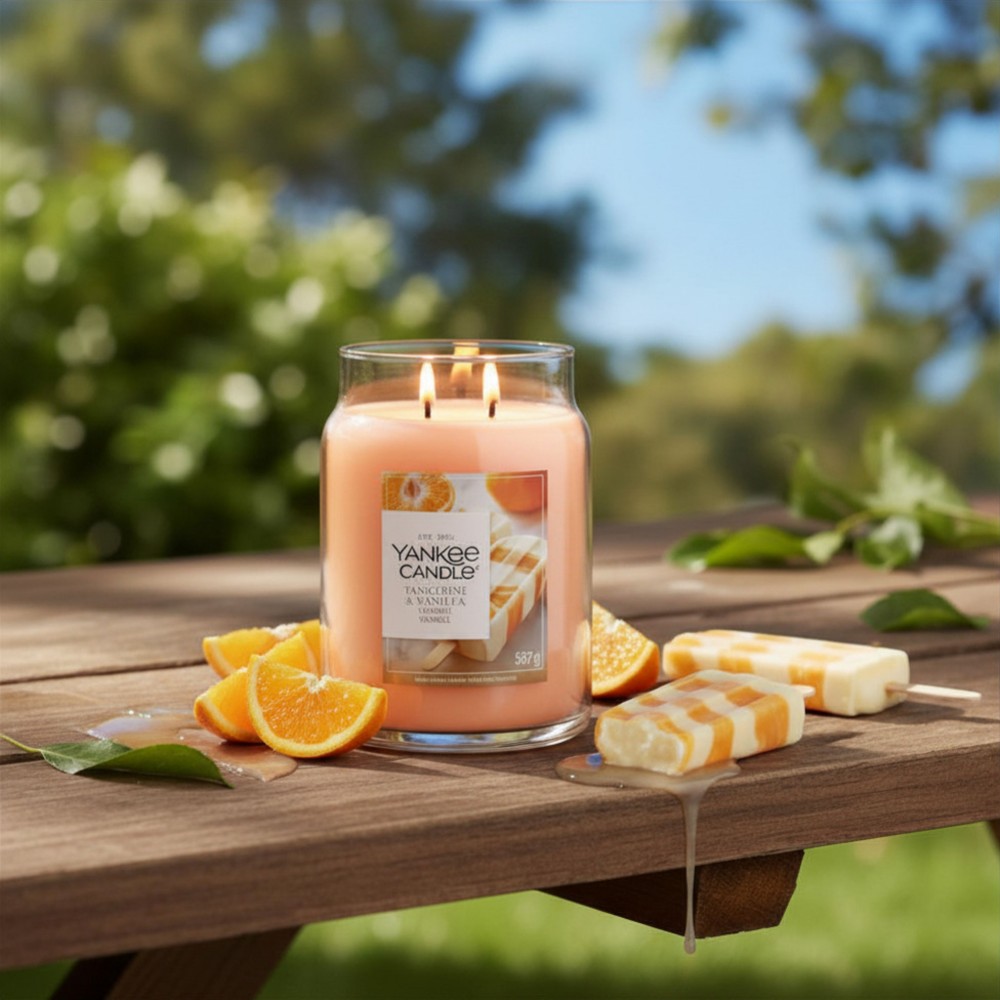 Tangerine & Vanilla - Signature Jar L von Yankee Candle