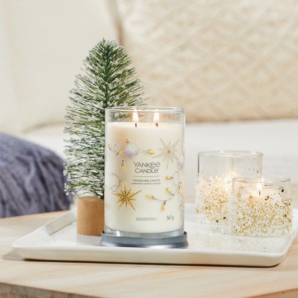 Twinkling Lights - Signature  Tumbler L von Yankee Candle