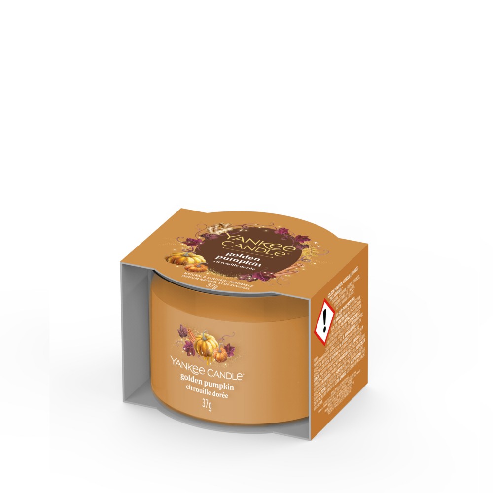 Golden Pumpkin - Votivkerze im Glas - 3 Stück von Yankee Candle
