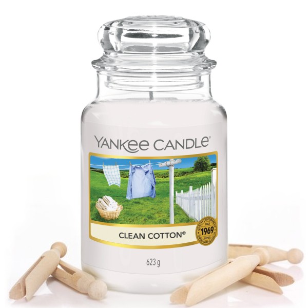 Clean Cotton - 623g von Yankee Candle