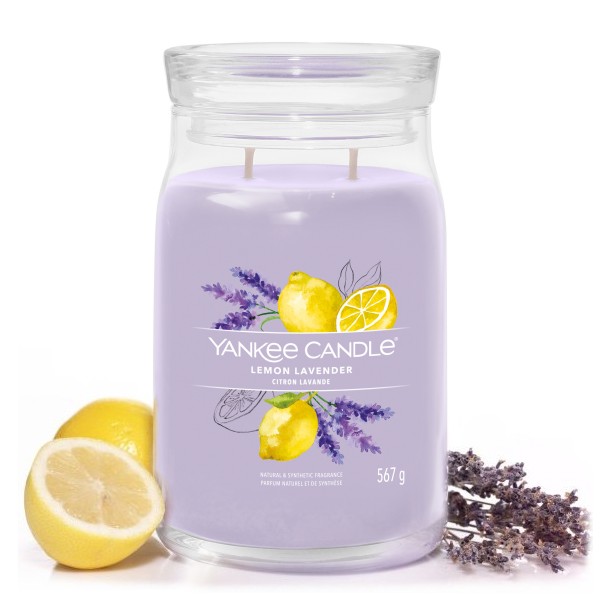 Lemon Lavender - Signature  Jar L von Yankee Candle