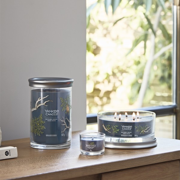 Bayside Cedar - Signature  Tumbler L von Yankee Candle