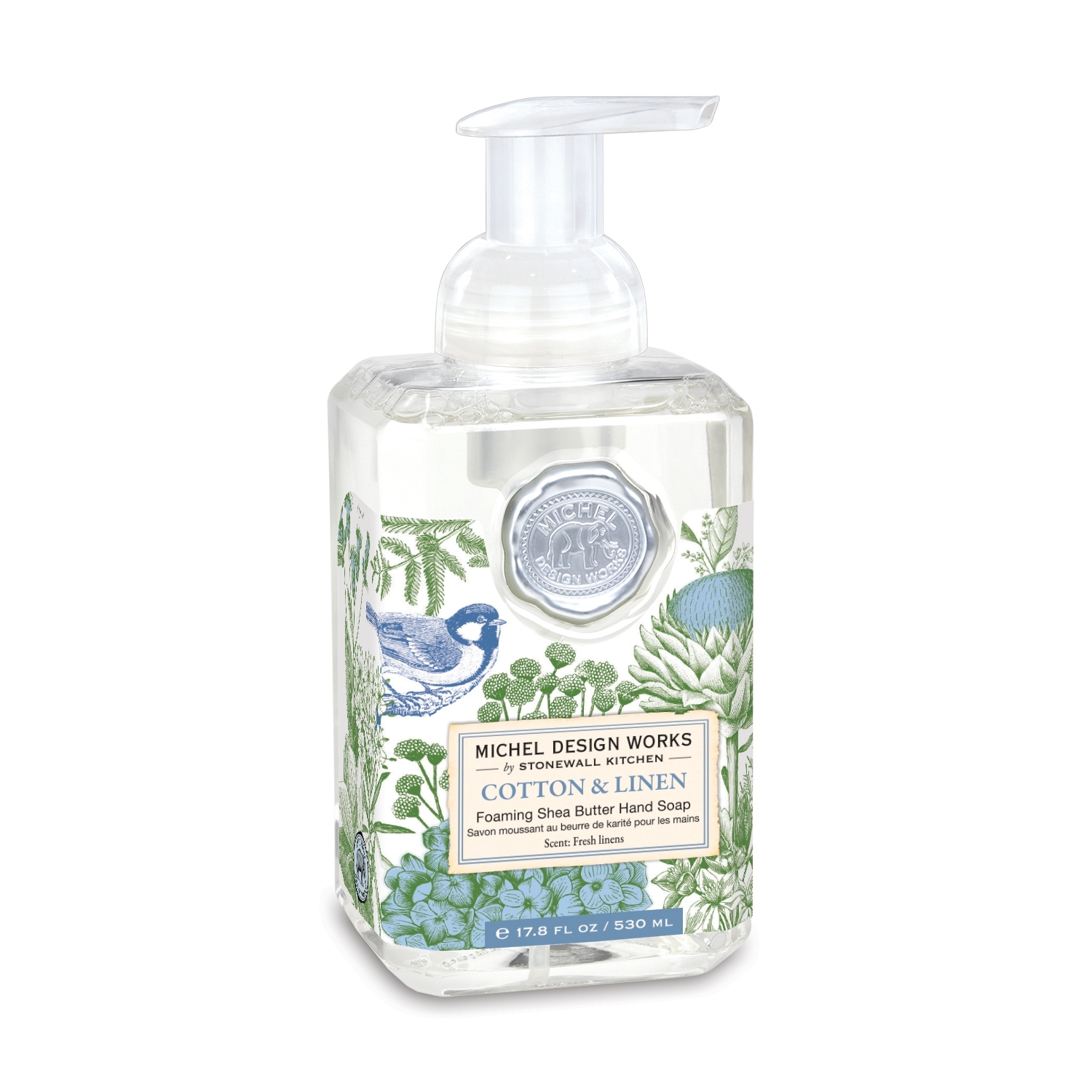 Schaumseife - Cotton & Linen - 530ml von Michel Design Works