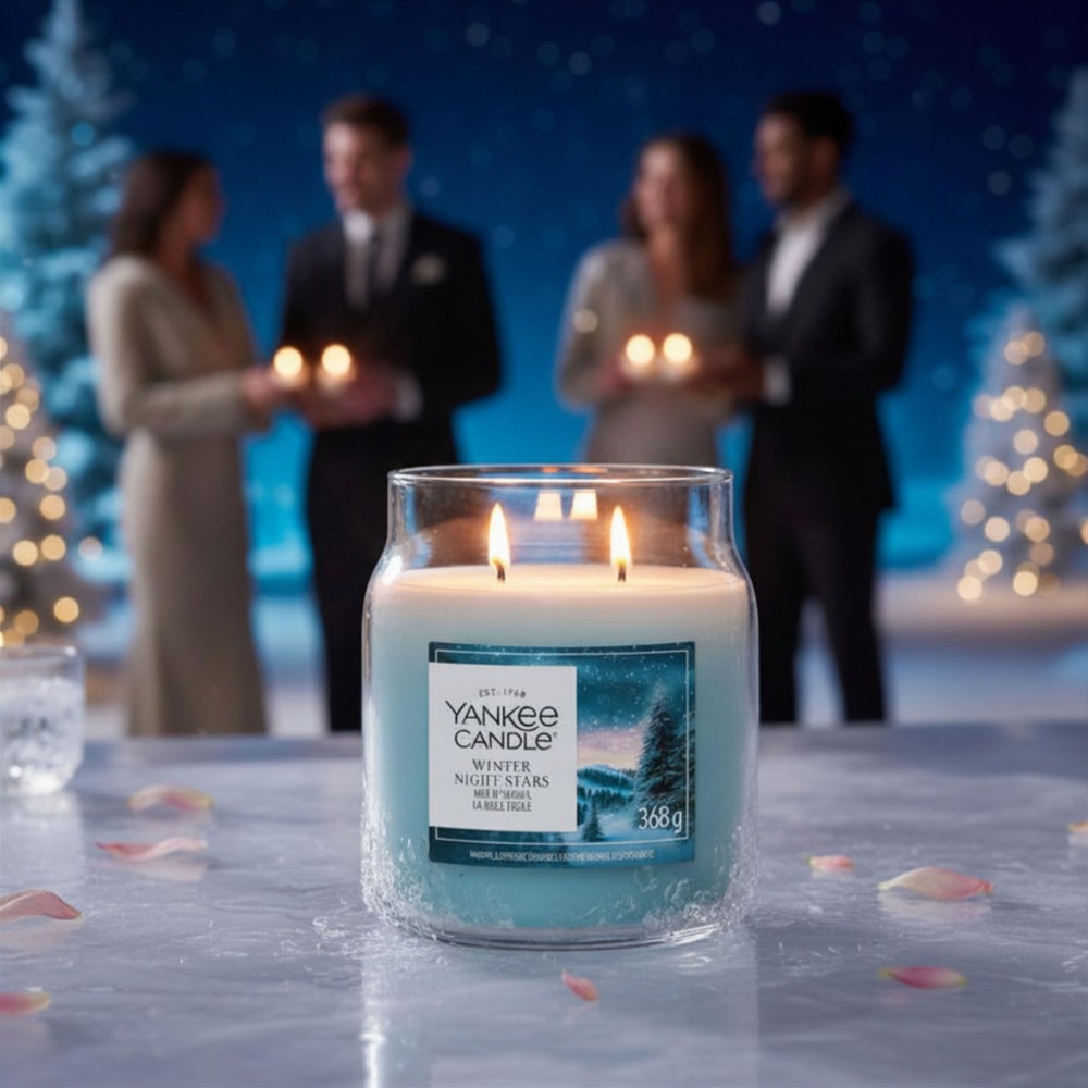 Winter Night Stars - Signature Jar M von Yankee Candle