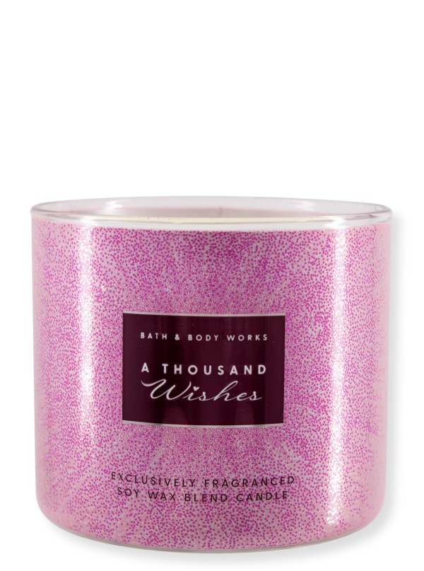 Kerze - A Thousand Wishes - 3-Docht 411g von Bath and Body Works