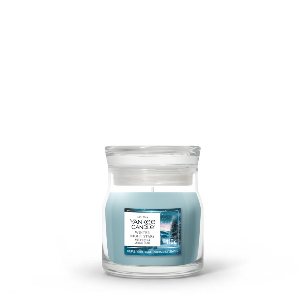Winter Night Stars - Signature Jar S von Yankee Candle