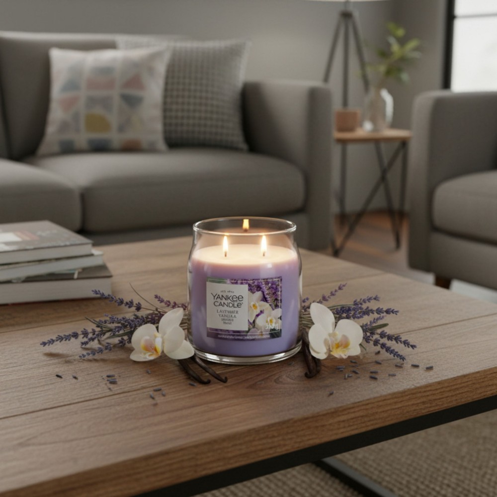 Lavender Vanilla - Signature Jar M von Yankee Candle