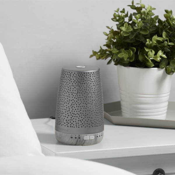 Sleep Diffuser Starter Kit Silver - Peaceful Dreams von Yankee Candle