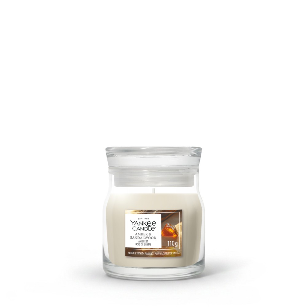 Amber & Sandalwood - Signature Jar S
