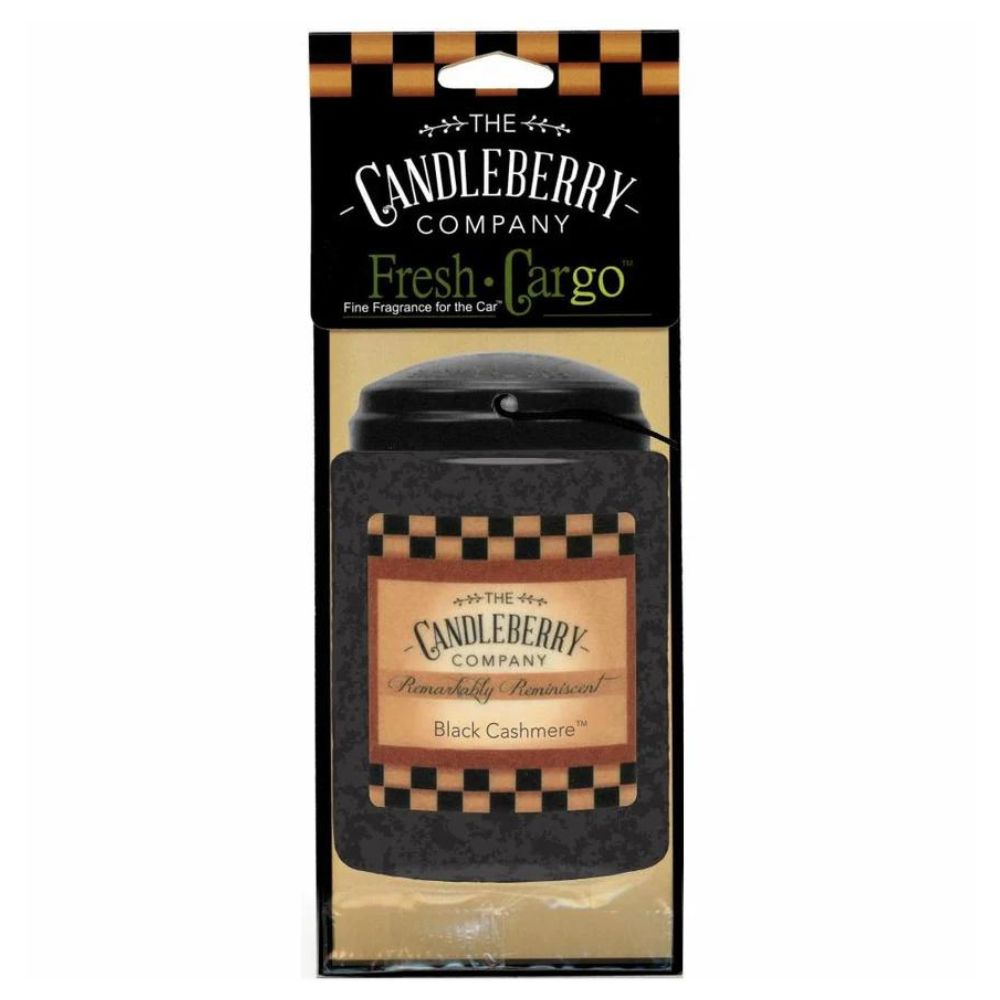Black Cashmere - Car Jar von Candleberry