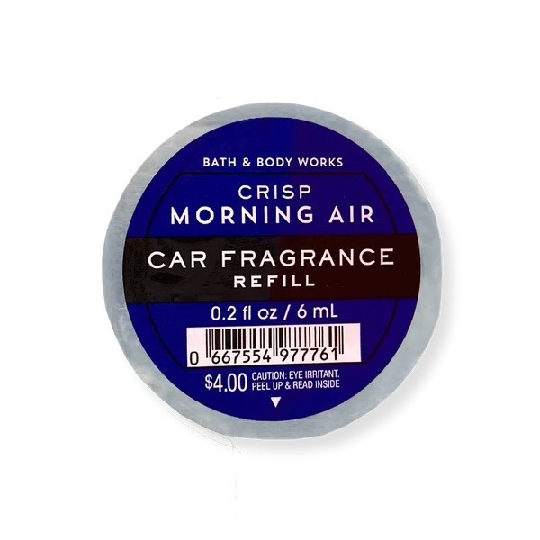 Ricarica profumo - Crisp Morning Air - 6ml, Ricarica profumatore auto, Fragranze per ambienti e auto, Bath & Body Works