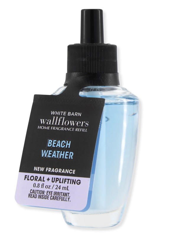 Wallflower Refill Beach Weather Wallflower Refill Room and Car  Fragrances Bath  Body Works World of Scent