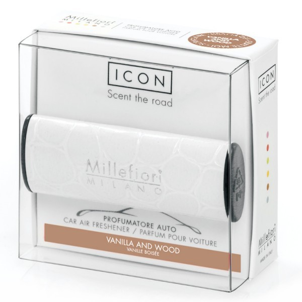 Millefiori ICON Car Refresher Urban - Vanilla & Wood